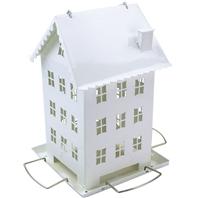Woodstream Wildbird - Perky Farmhouse Feeder - White - 2.8 Lb Woodstream Wildbird - Perky Farmhouse Feeder - White - 2.8 Lb