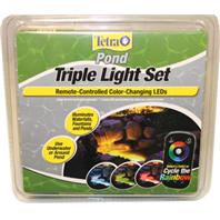 Tetra Pond - Triple Light Set W/Remote - Tetra Pond - Triple Light Set W/Remote -