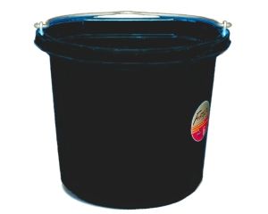 Fortex - Flat Back Bucket - Black - 24 Quart Fortex - Flat Back Bucket - Black - 24 Quart