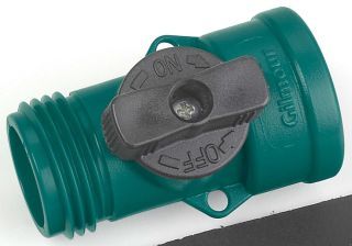 Gilmour - Hose End Nylon Water Shut-Off Valve - Green Gilmour - Hose End Nylon Water Shut-Off Valve - Green