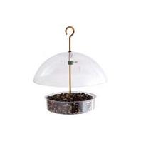 Droll Yankees - Seed Saver Domed Feeder - Clear - 3/4 Lb Droll Yankees - Seed Saver Domed Feeder - Clear - 3/4 Lb