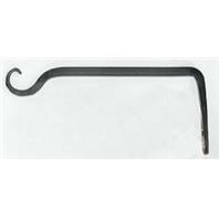 Hookery - Straight Hanger Upturn Hook - Black - 6 Inch Hookery - Straight Hanger Upturn Hook - Black - 6 Inch