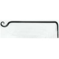 Hookery - Straight Hanger Upturn Hook - Black - 15 Inch Hookery - Straight Hanger Upturn Hook - Black - 15 Inch