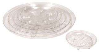 Bond Manufacturing - Saucer - Clear - 16 Inch Bond Manufacturing - Saucer - Clear - 16 Inch