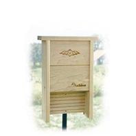 Audubon/Woodlink - Cedar Wood Bat Shelter - Tan - 12 x 4.25 x 17.5 Inch Audubon/Woodlink - Cedar Wood Bat Shelter - Tan - 12 x 4.25 x 17.5 Inch