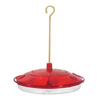 Droll Yankees - Happy Eight Hummingbird Feeder - Red - 1 Quart Droll Yankees - Happy Eight Hummingbird Feeder - Red - 1 Quart