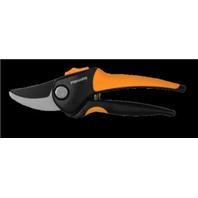 Fiskars - Soft Grip Bypass Pruner - Black & Orange - 10.5 Inch Fiskars - Soft Grip Bypass Pruner - Black & Orange - 10.5 Inch