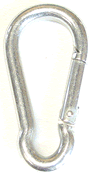 Henssgen Hardware - Spring Snap Link - 9/32 x 2-3/4 Inch Henssgen Hardware - Spring Snap Link - 9/32 x 2-3/4 Inch