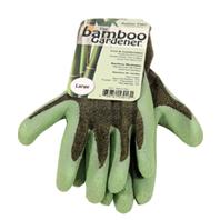 LFS Glove - Bamboo Gardener Garden Gloves - Green - Large LFS Glove - Bamboo Gardener Garden Gloves - Green - Large