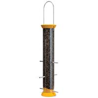 Droll Yankees - New Generation Thistle Feeder - Yellow - 15 Inch Droll Yankees - New Generation Thistle Feeder - Yellow - 15 Inch