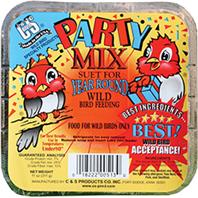 C and S - Party Mix Suet - 11 oz C and S - Party Mix Suet - 11 oz