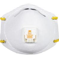3M - Particulate Respirator Face Mask With Valve - 10 Pack 3M - Particulate Respirator Face Mask With Valve - 10 Pack