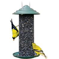 Audubon/Woodlink - Mini Magnum Black Oil Sunflower Feeder - Green - 0.75 Lb Audubon/Woodlink - Mini Magnum Black Oil Sunflower Feeder - Green - 0.75 Lb