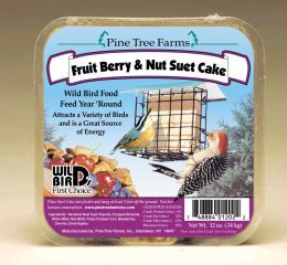 Pine Tree Farms - Suet Cake - Fruit/Berry/Nut 12 oz Pine Tree Farms - Suet Cake - Fruit/Berry/Nut 12 oz