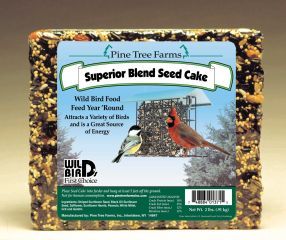 Pine Tree Farms - Superior Bird Seed Cake - 2 Lb Pine Tree Farms - Superior Bird Seed Cake - 2 Lb