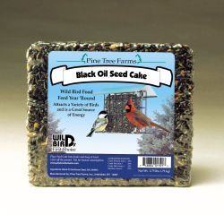 Pine Tree Farms - Black Oil Sunflower Seed Cake - 1.75 Lb Pine Tree Farms - Black Oil Sunflower Seed Cake - 1.75 Lb