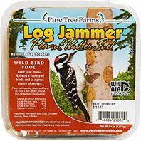 Pine Tree Farms - Log Jammer Suet Plugs - Peanut Butter 9.4Ounce/3 Pack Pine Tree Farms - Log Jammer Suet Plugs - Peanut Butter 9.4Ounce/3 Pack
