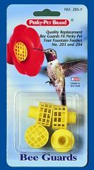 Perky Pet - Bee Guards Replacements - Yellow 4 Pack Perky Pet - Bee Guards Replacements - Yellow 4 Pack