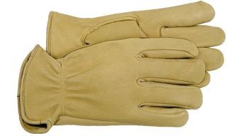 Boss Manufacturing - Unlined Deerskin Glove - Tan - Medium Boss Manufacturing - Unlined Deerskin Glove - Tan - Medium