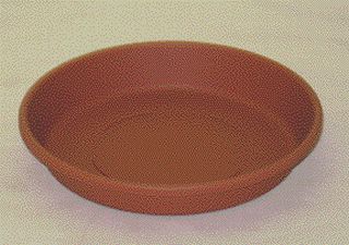 Akro-Mils - Classic Pot Saucer - Clay - 6 Inch Akro-Mils - Classic Pot Saucer - Clay - 6 Inch