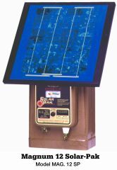 Parker McCrory/Baygard - Parmak Magnum Solar Pak12 Solar Fence Charger - Brown - 30 Mile Parker McCrory/Baygard - Parmak Magnum Solar Pak12 Solar Fence Charger - Brown - 30 Mile