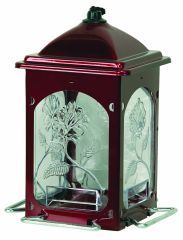 Gardner Equipment - Scarlet Rose Bird Feeder - Red Gardner Equipment - Scarlet Rose Bird Feeder - Red