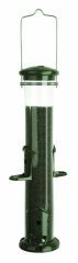 Audubon/Woodlink - Thistle Tube Bird Feeder - Clear/Green - 1.5 Lb Audubon/Woodlink - Thistle Tube Bird Feeder - Clear/Green - 1.5 Lb